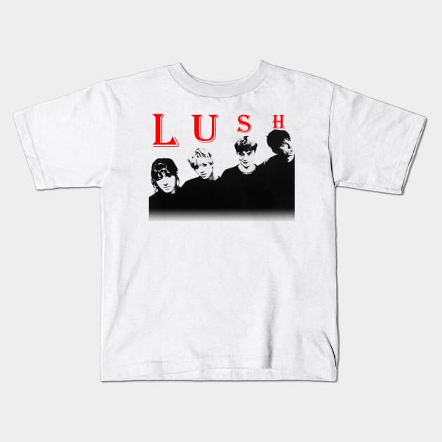 lush visual art Kids T-Shirt by DOGGIES ART VISUAL